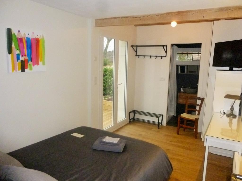 Chambre D'Hotes "Mirabel" Santo Juan de Luz Habitación foto